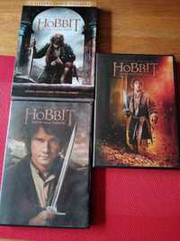 3 x płyty  DVD Hobbit