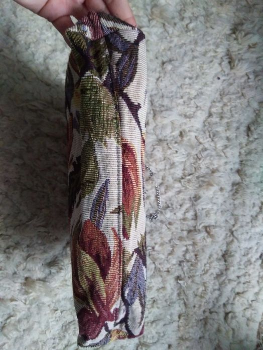 jak NOWA torebka damska do ręki tkana oldschoolowa