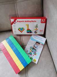 Bloki konstrukcyjne na magnes dla dzieci