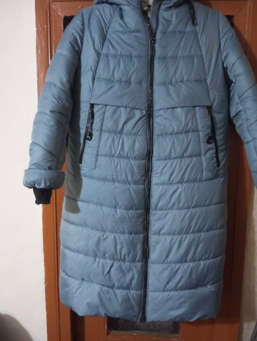 Пальто-пуховик 54-56 розмір