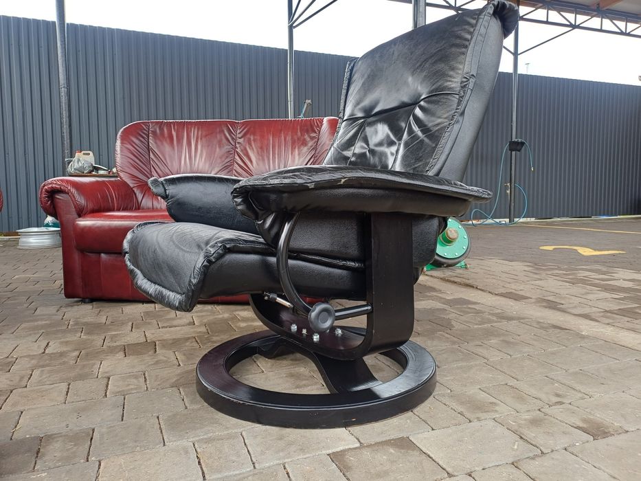 Кресло реклайнер, Кресло шкіряне з Німеччини