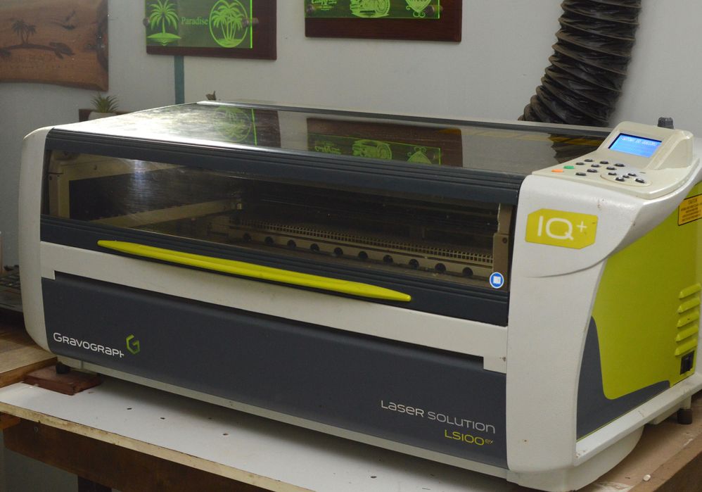 Gravograph LS100EX – laser CO₂