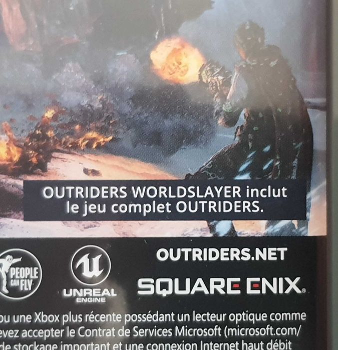 Outriders Dubbing PL xbox one/xbox series jak NOWA! (Wymiana)