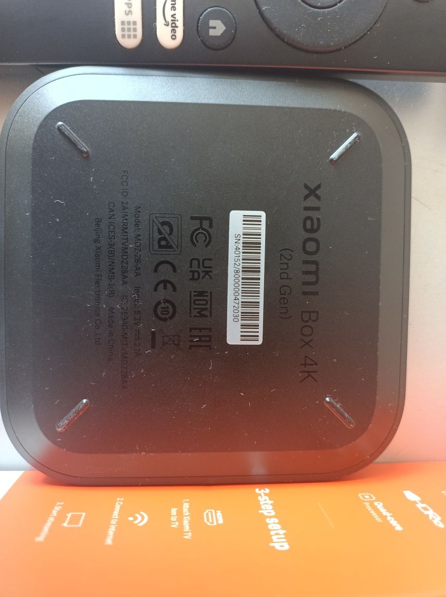 Odtwarzacz multimedialny 4K XIAOMI MI Box S Smart TV 2-Gen