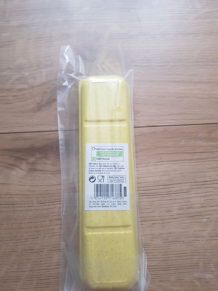 Nowy zestaw plastikowych sztućców Pepco