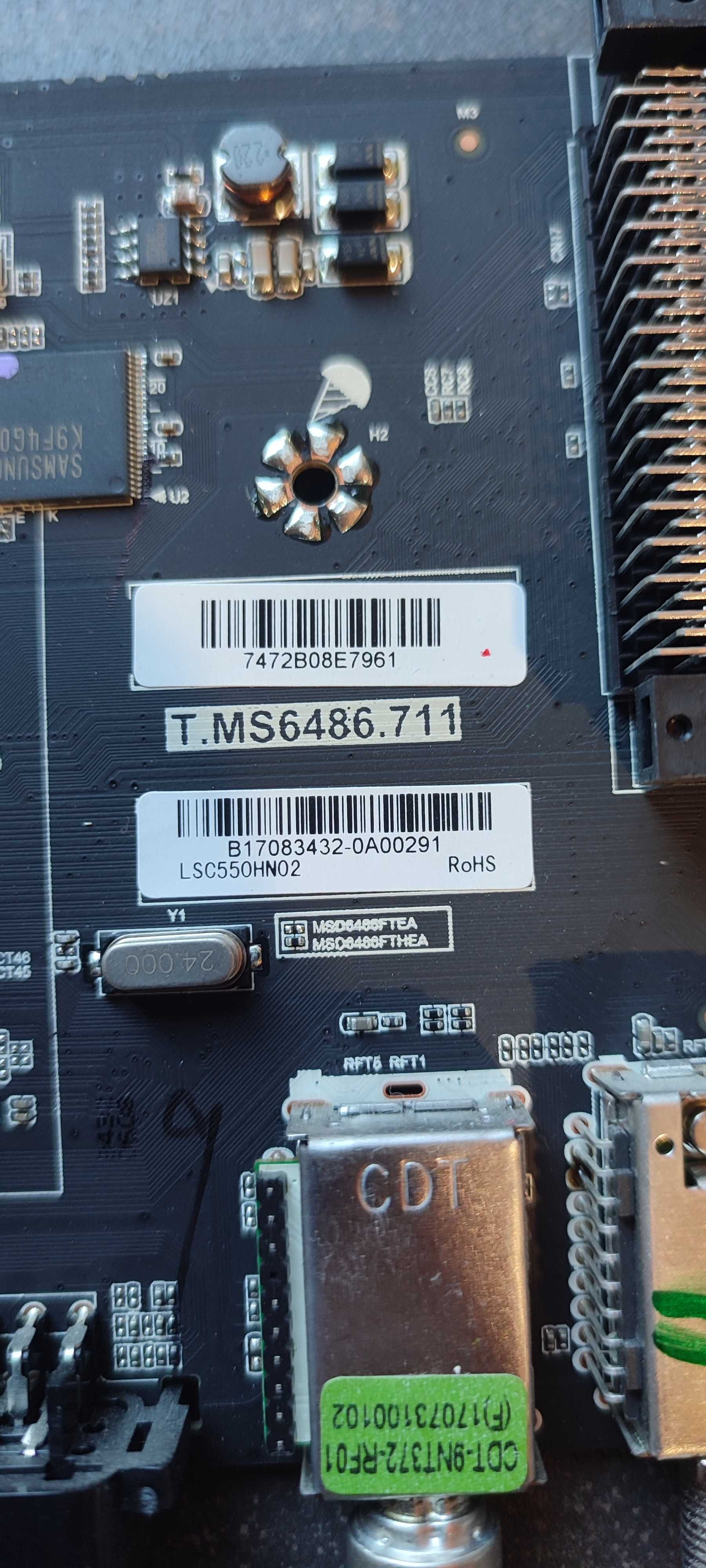 Płyta główna tv Sharp LC-55CFG6022E