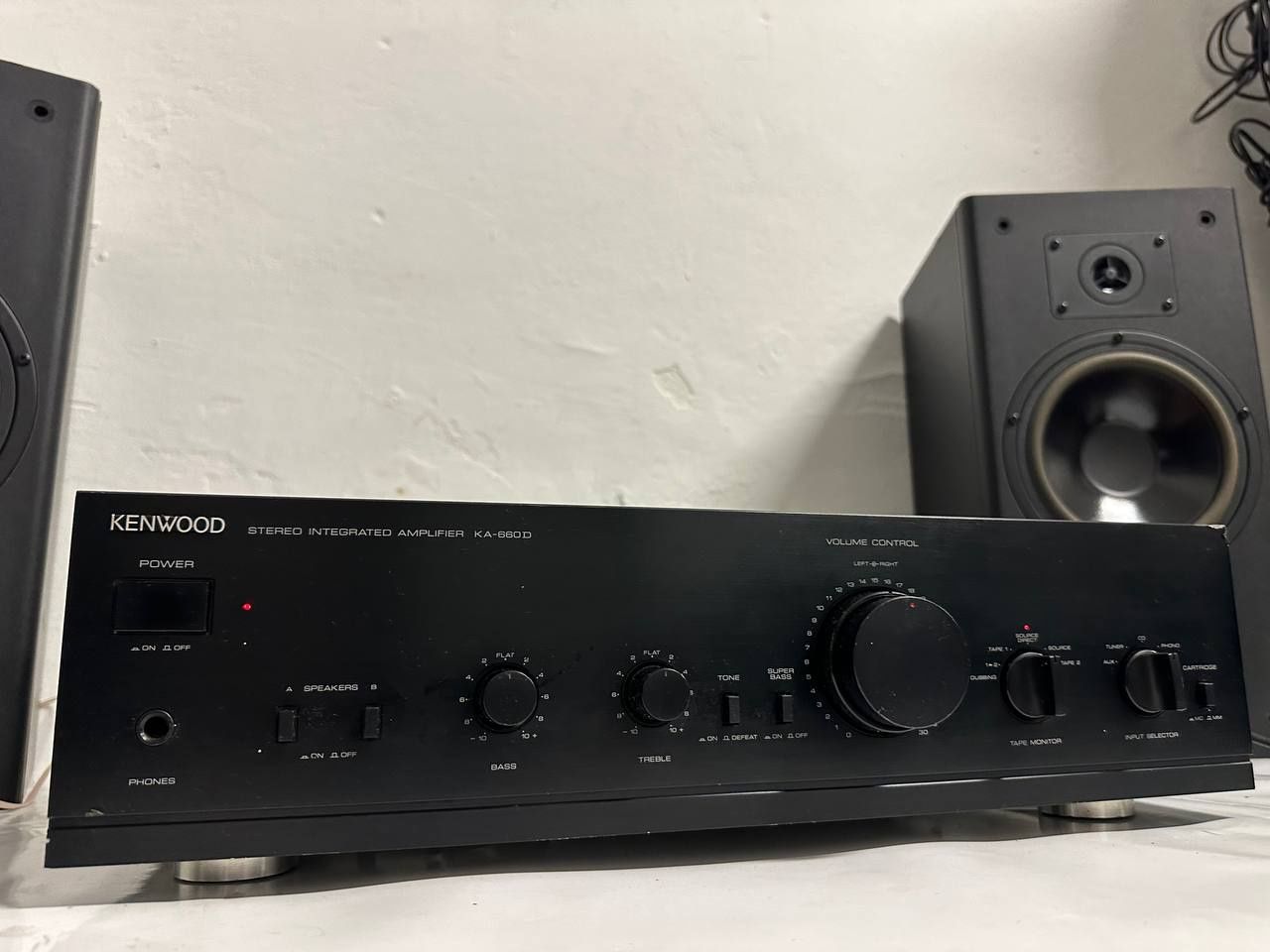Wzmacniacz stereo Kenwood KA-660D, 2*10 Watt, Japan