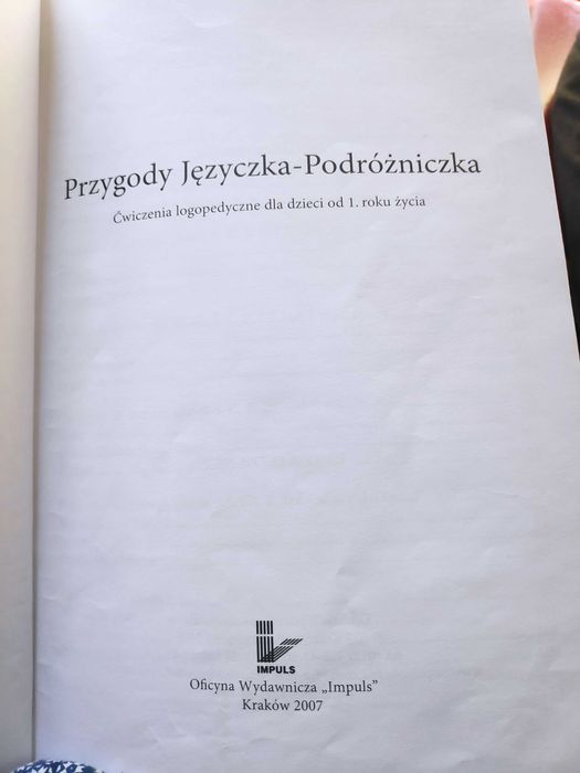 Książka logopedyczna Przygody Języczka - Podróżniczka