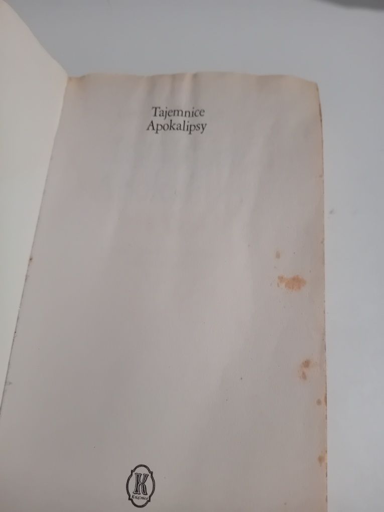 Gerard Bodson Tajemnice apokalipsy