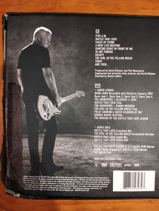 Box Set David Gilmour - Rattle That Lock'