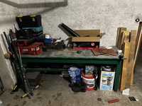 Solidny stół warsztatowy- garażowy