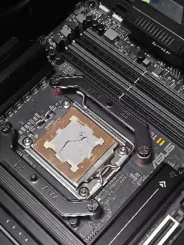 Медная рамка для процессора AMD AM5