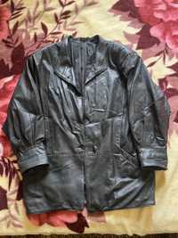 Винтажная кожаная куртка vintage leather jacket