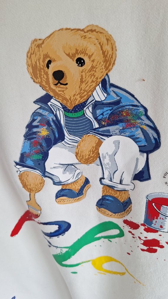 Polo Ralph Lauren bluza męska z misiem XL