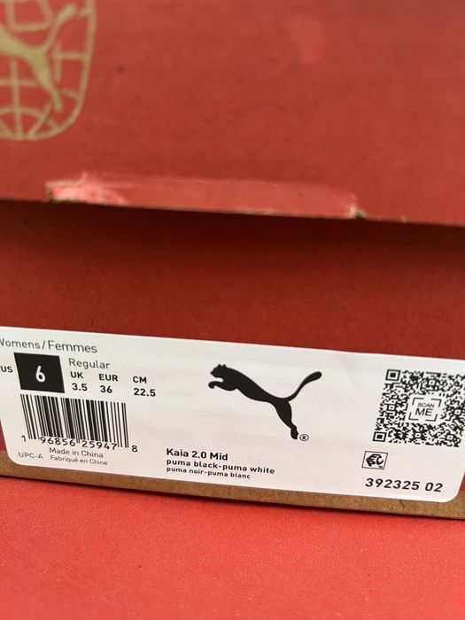 Кеды/кроссовки/ Puma для девочки 36 р