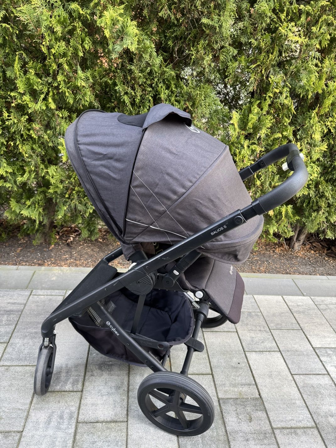 Wózek Cybex Balios S 2w1 czarny gondola spacerówka