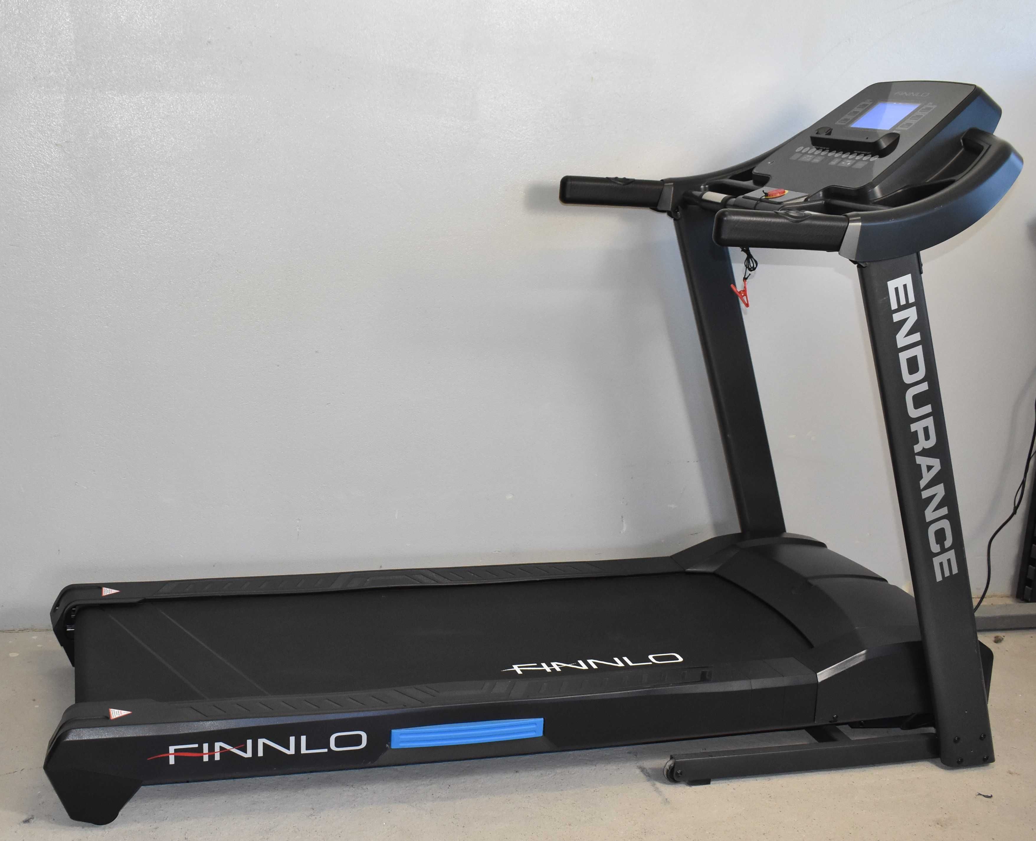 FINNLO ENDURANCE BT mocna stabilna bieżnia do 160kg + DUŻY PAS wysyłka