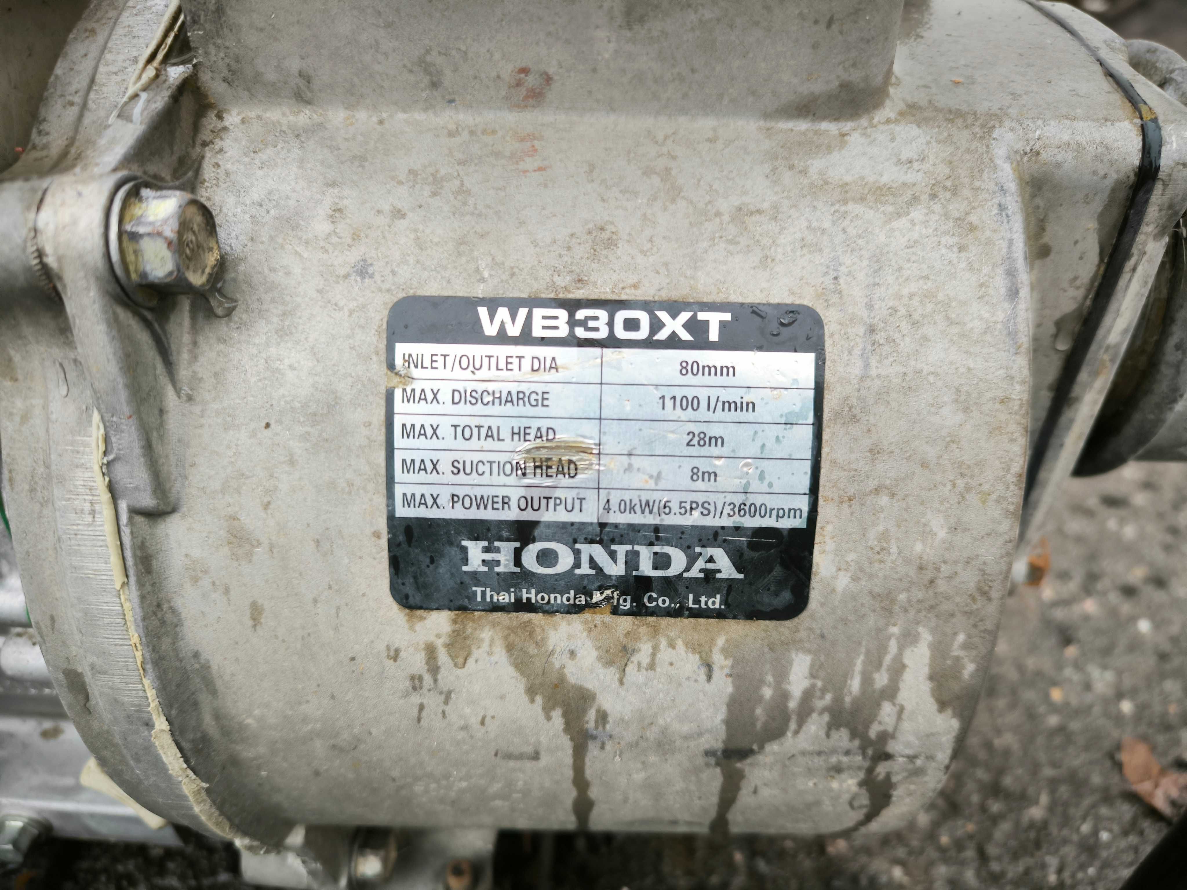 Pompa honda WB30XT