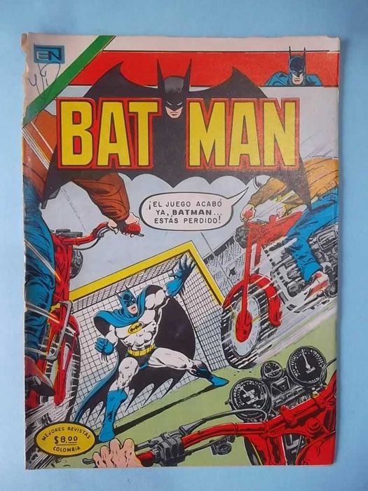 SUPERMAN / BATMAN - Edição colombiana - Várias revistas dos anos 70