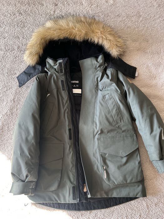 Пуховик парка зелена Reima 110