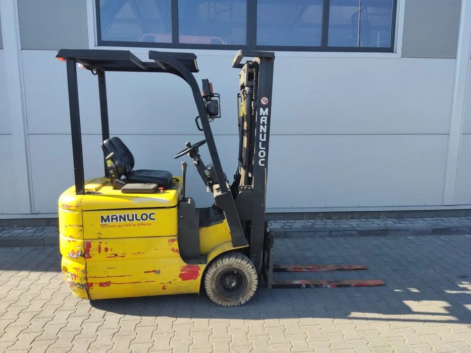 Heli CPD15  Używany elektryczny wózek widłowy Heli CPD15, triplex 4,5m, 550 mth