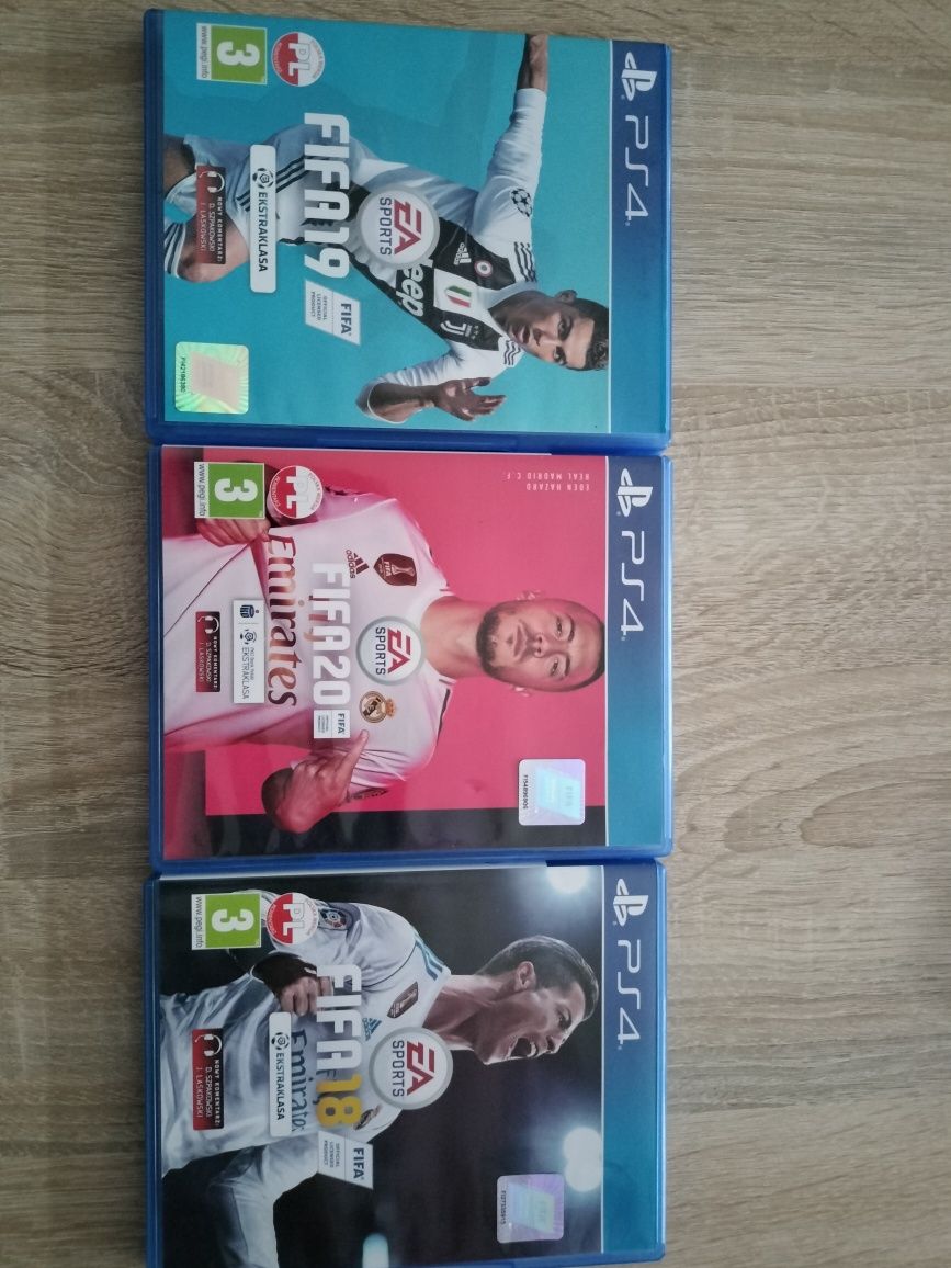 3 płyty FIFA ps 4