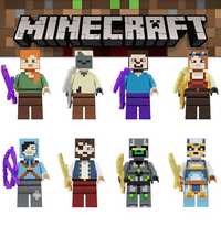 Coleção de bonecos minifiguras Minecraft nº4 (compatíveis Lego)