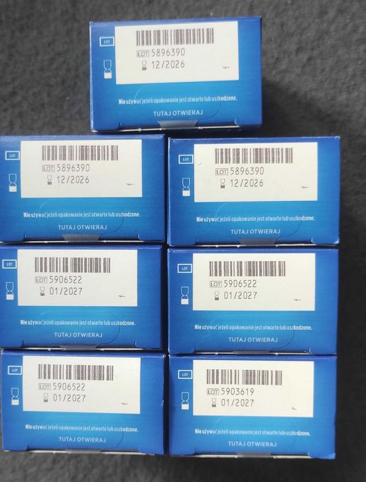 Paski One touch select plus 245 LN za 7 pudełek