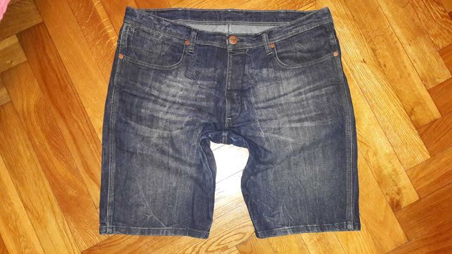 Spodenki szorty męskie jeans Wrangler Kurt W36