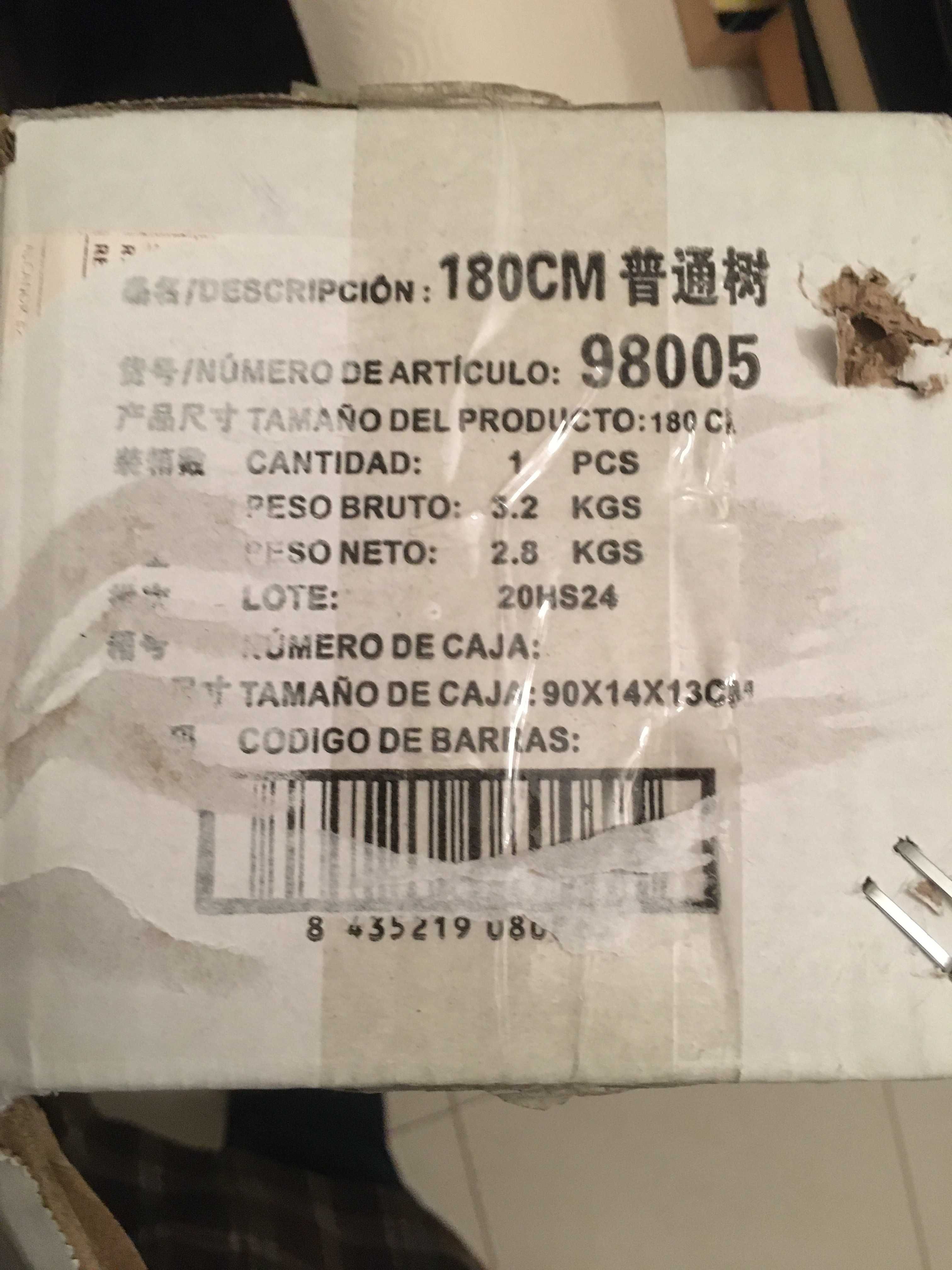 Árvore natal 180cm