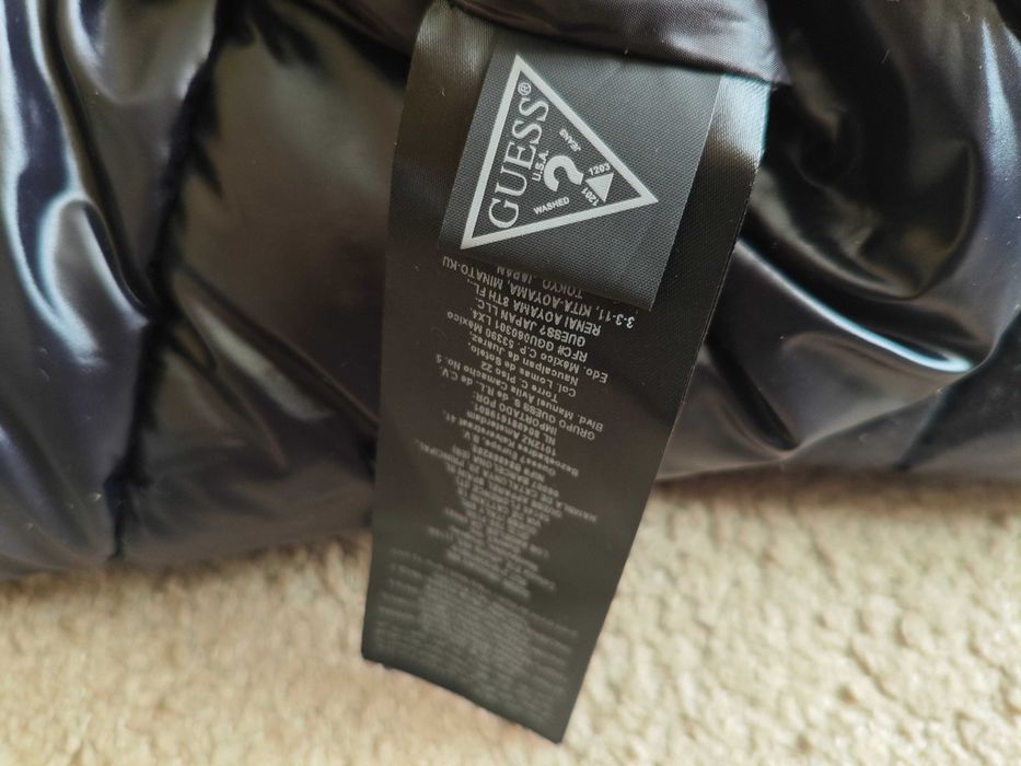 Куртка GUESS парка пуховик Чоловіча гесс зима Оригінал 100%