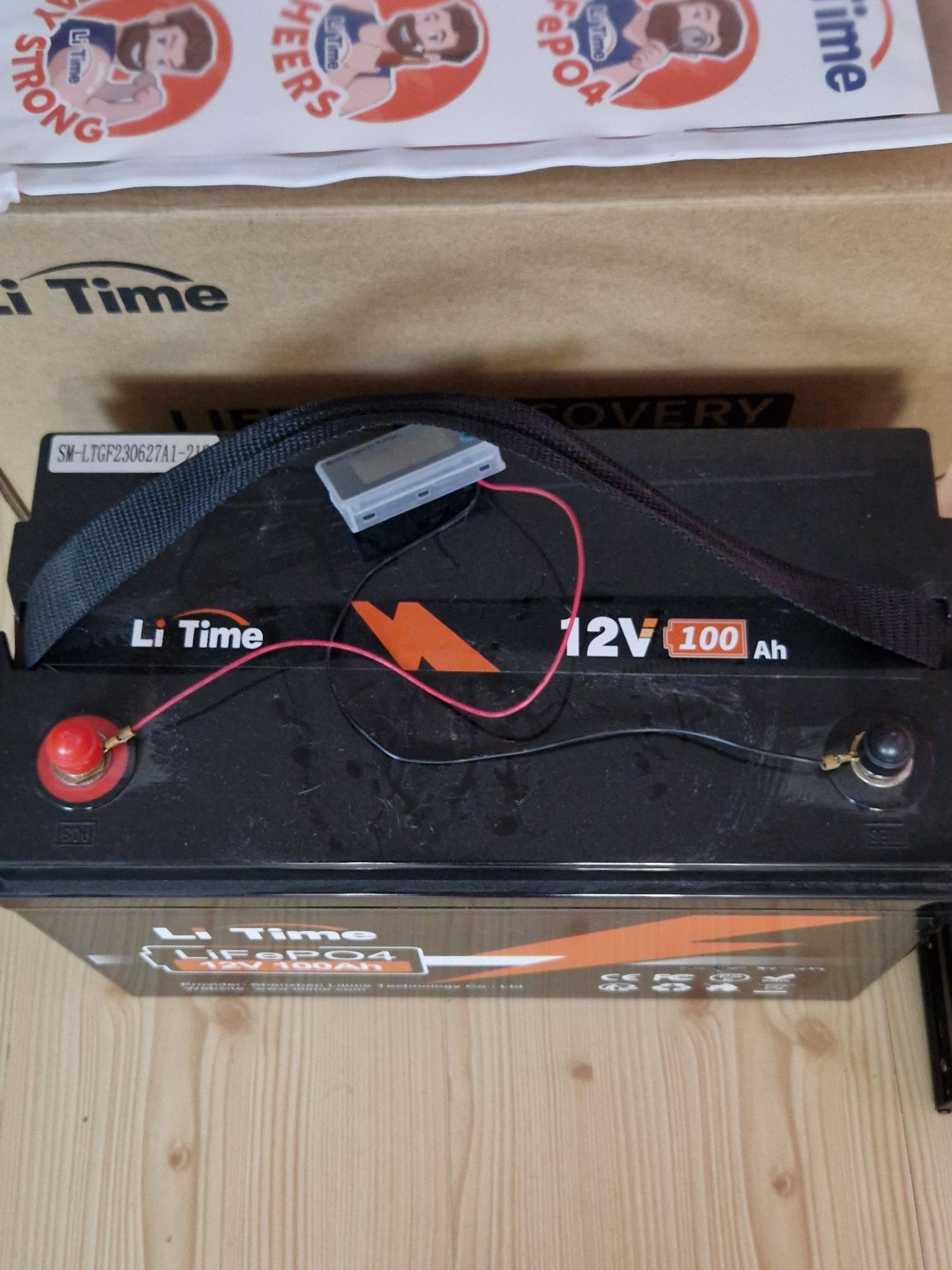 Nowy akumulator LiTime LifePo4 12V 100Ah komplet z ładowarką 1100zł