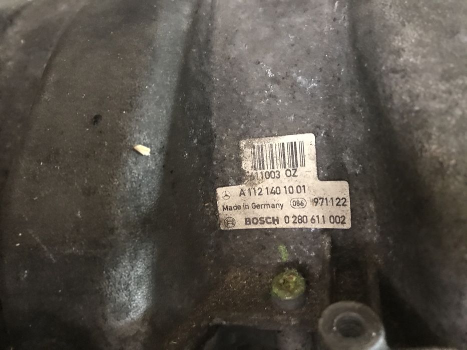 Впускний колектор мерседес w220 m112 m113 om613 om648