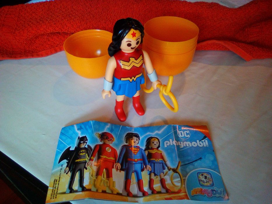 PLAYMOBIL Kinder Surpresa Maxi Mulher Maravilha Wonder Woman