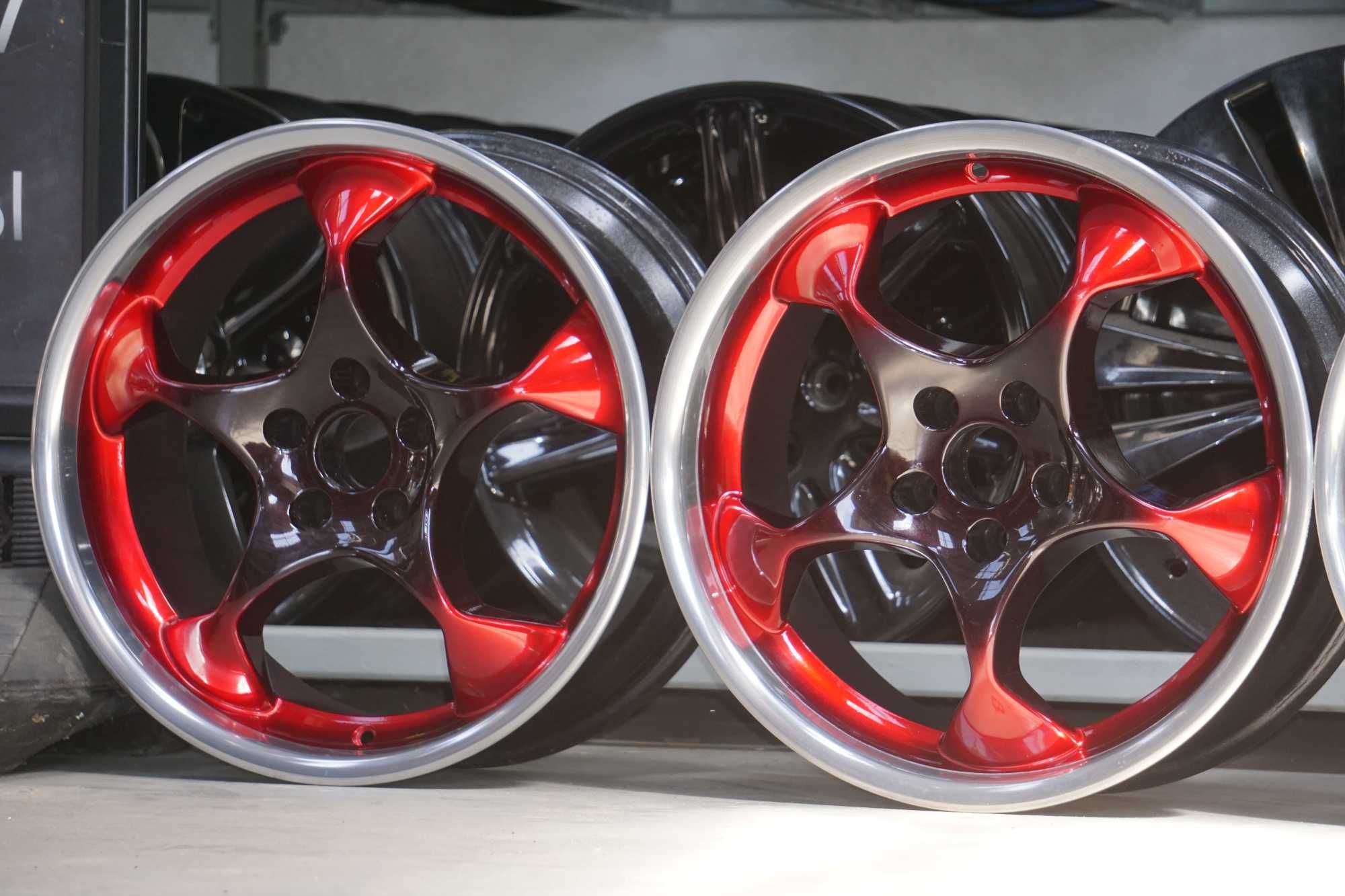 Alufelgi Schmidt Space 5x108 8,5Jx18 et35 cb60,1 red candy i rant