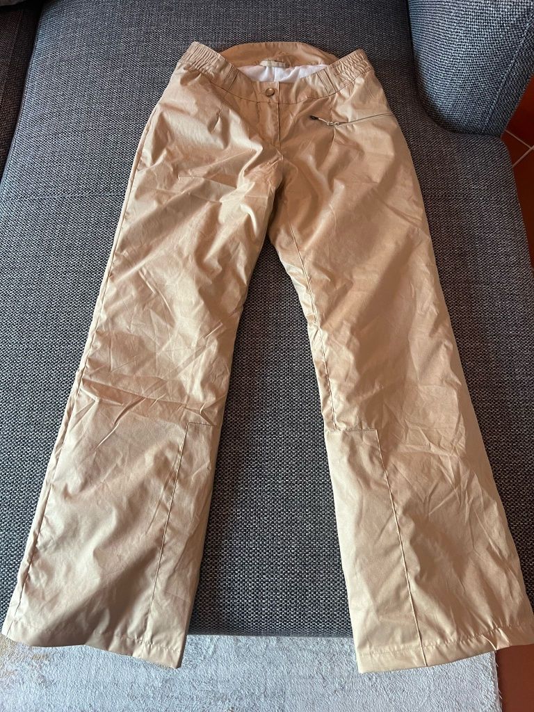 Calças ski quentes mulher - bege N. 38