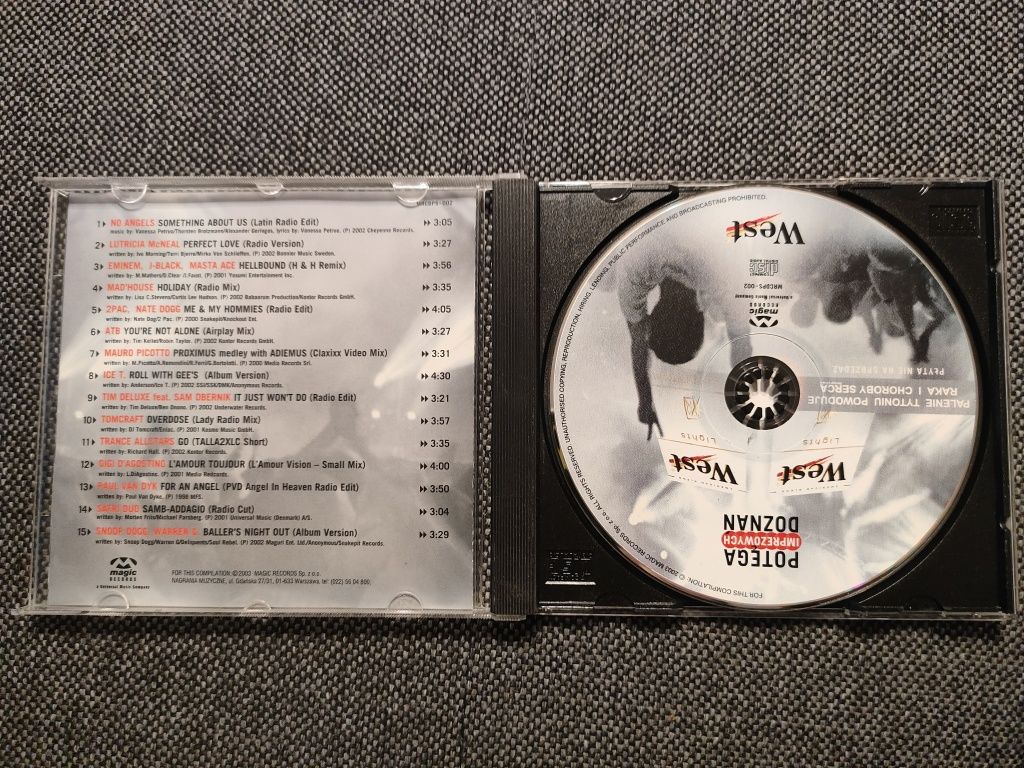 Płyta CD WEST Potęga Imprezowych Doznań