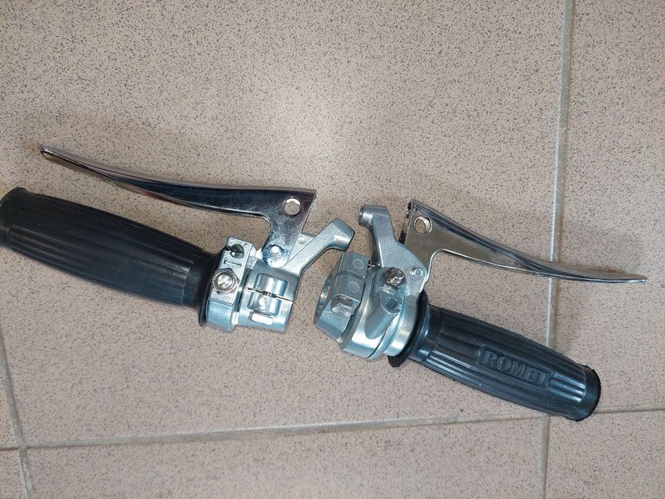 Manetki gazu biegów romet komar motorynka m1 na kierownice