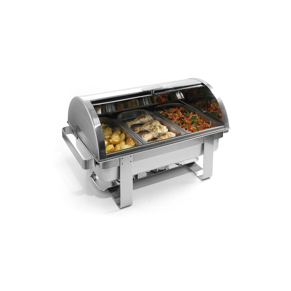 podgrzewacz do potraw horeca na pastę gn 1/1 rolltop - hendi 470206