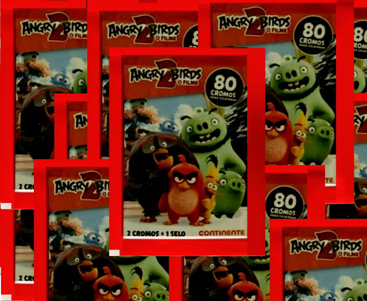 Saquetas cromos Angry Birds 2 o filme Continente