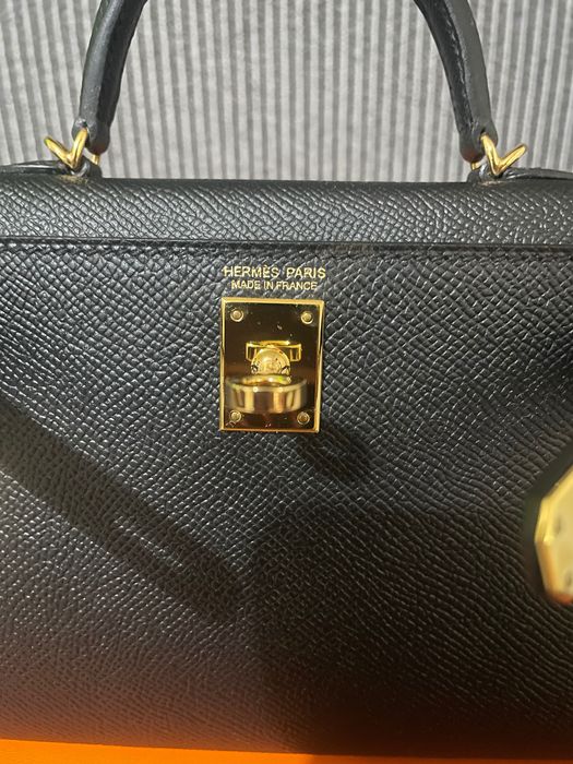 Bolsa Hermes Kelly II Sellier Mini Veau Epsom