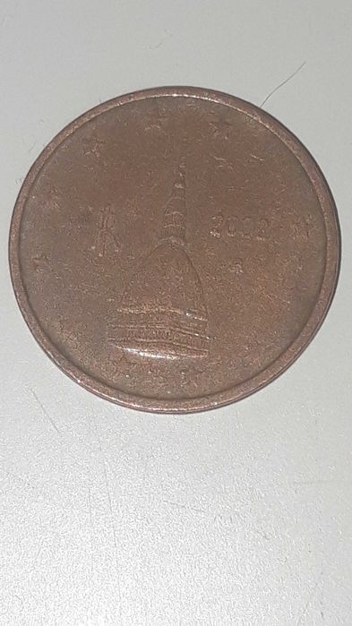 Moeda de 2 centimos valiosa.