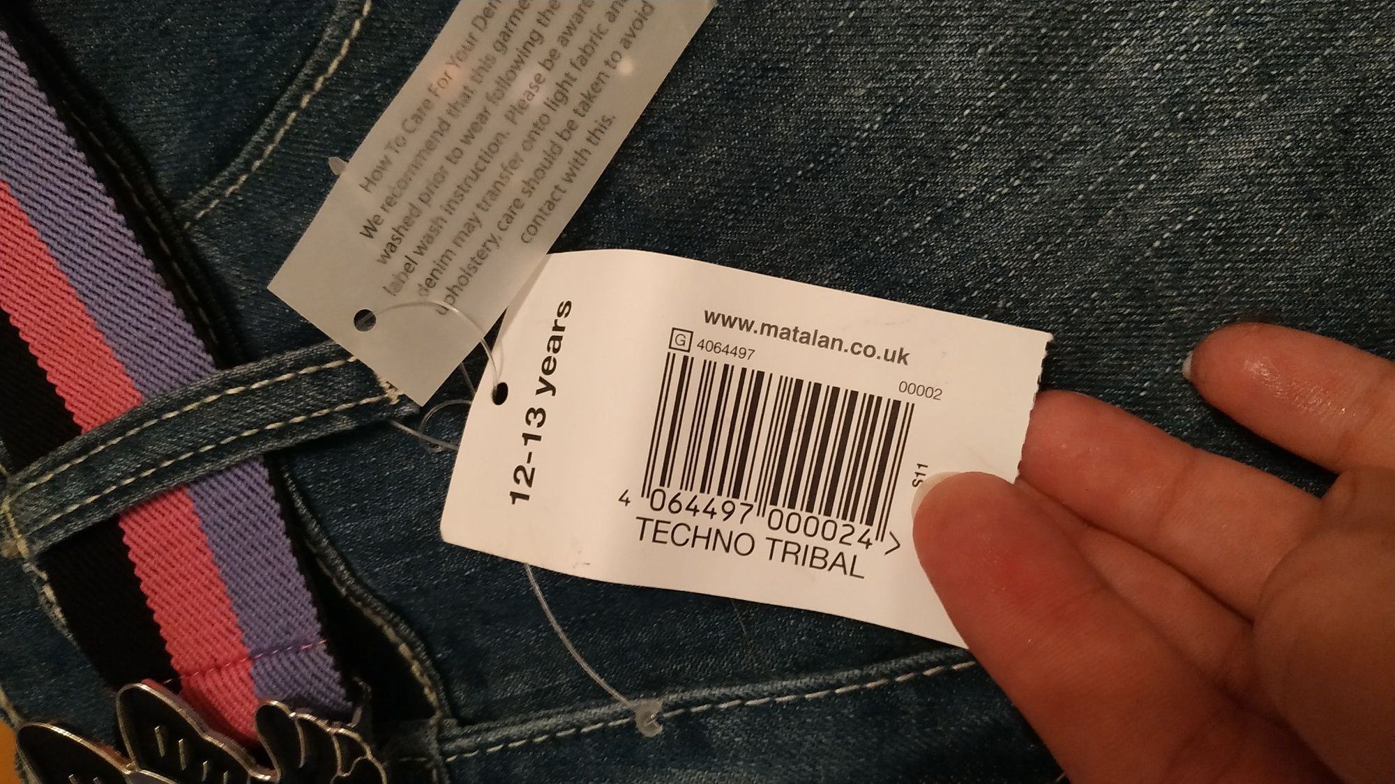 Spodenki jeansowe 12-13 lat dziewczynka