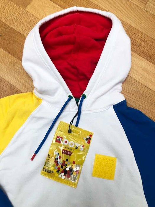 Lego® & Levi's® Sweat Multi Colorida NOVA com Dots - RARO64584764462850121