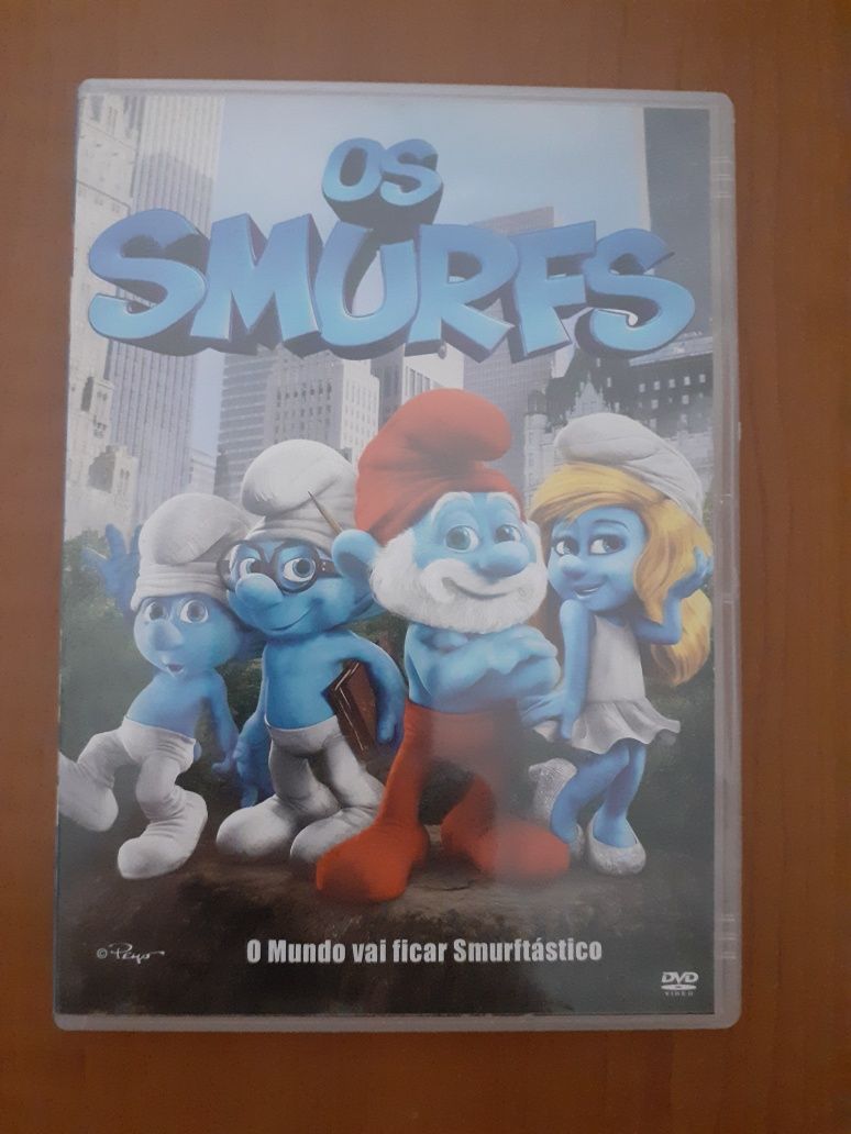 DVD: Coleção Os Smurfs 1 e 2