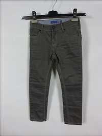 Okaidi szare spodnie jeans dżins 7 lat / 122 cm