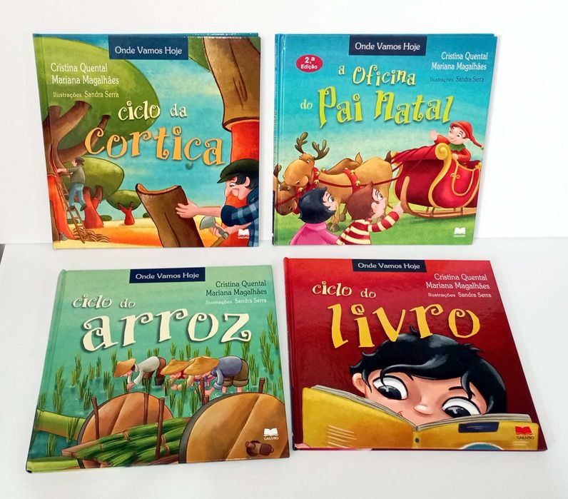 Livros da Coleção - Onde Vamos Hoje