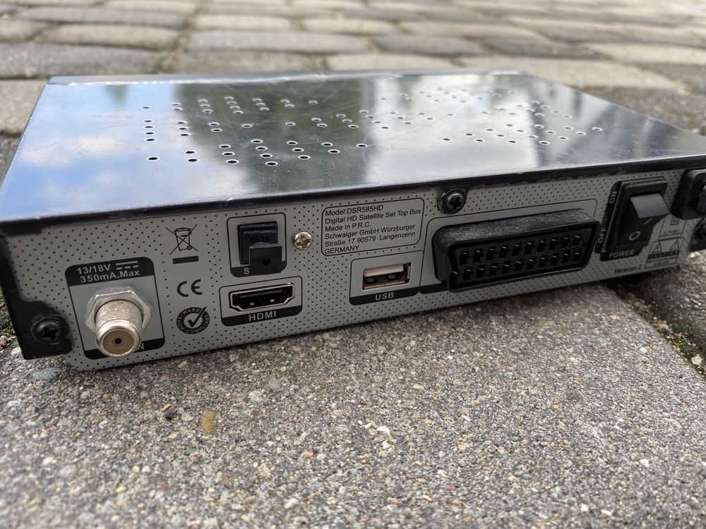 Schwaiger DSR585HD FTA odbiornik satelitarny Full HD