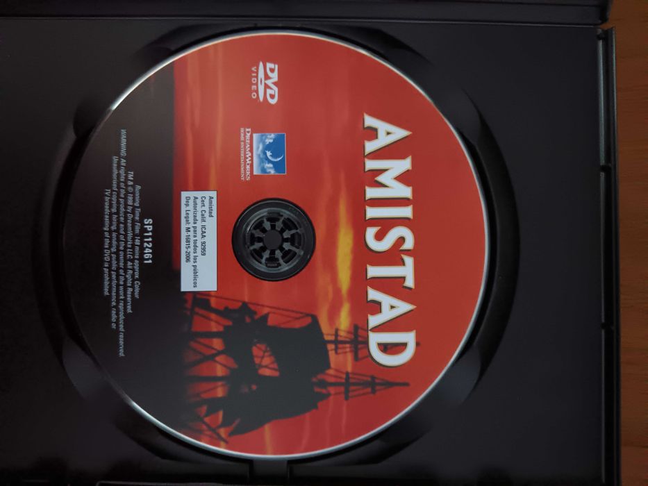 filme dvd original - amistad