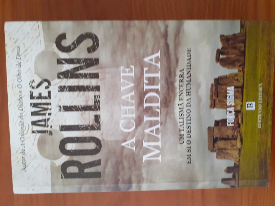 Livros do autor James Rolins, em ótimo estado
